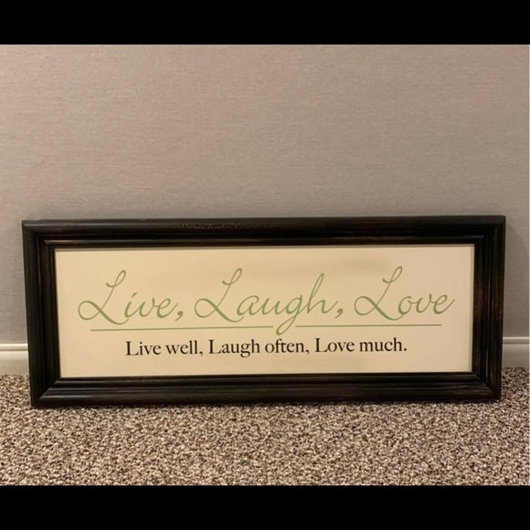 Live, Laugh, Love Sign - Picture 1 of 3